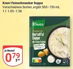 Globus Knorr Feinschmecker Suppe Angebot