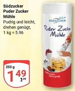 Globus Südzucker Puder Zucker Mühle Angebot