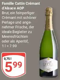 Globus Famille Cattin Crémant d'Alsace AOP Angebot