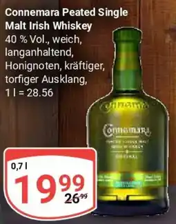 Globus Connemara Peated Single Malt Irish Whiskey Angebot