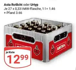 Globus Asta Rotlicht oder Urtyp Angebot