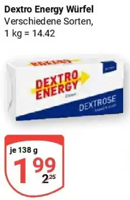 Globus Dextro Energy Würfel Angebot
