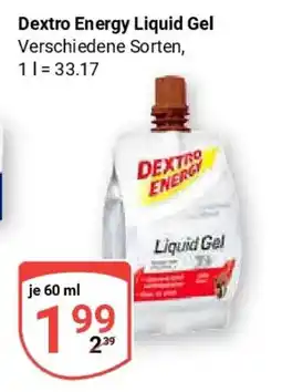 Globus Dextro Energy Liquid Gel Angebot