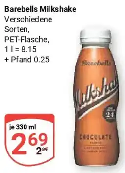 Globus Barebells Milkshake Angebot