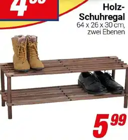 CENTERSHOP Holz Schuhregal Angebot