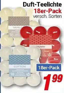 CENTERSHOP Duft-Teelichte Angebot