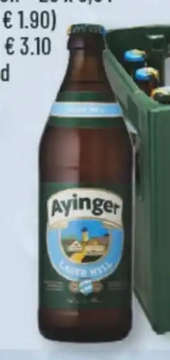 trinkgut Ayinger Lager Hell Angebot