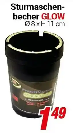 CENTERSHOP Sturmaschenbecher GLOW Angebot