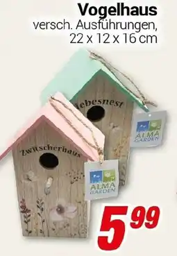 CENTERSHOP Vogelhaus Angebot