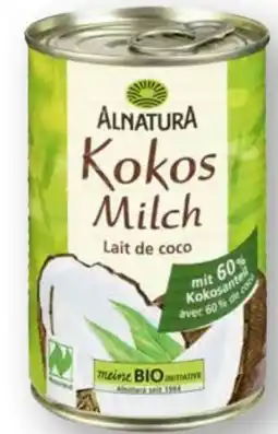 Edeka Alnatura Bio Kokos Milch Angebot