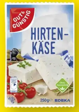 Scheck-in-Center Gut & Günstig Hirtenkäse Angebot
