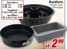 CENTERSHOP Backform Angebot