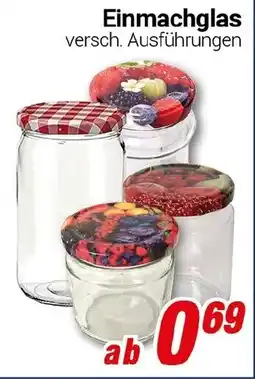 CENTERSHOP Einmachglas Angebot