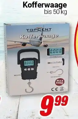 CENTERSHOP Kofferwaage Angebot