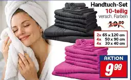 CENTERSHOP Handtuch-Set 10-teilig Angebot