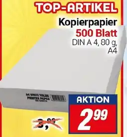 CENTERSHOP Kopierpapier Angebot