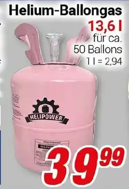 CENTERSHOP Helium-Ballongas Angebot
