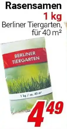 CENTERSHOP Rasensamen Angebot