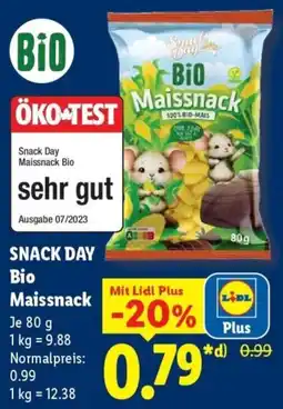 Lidl Snack Day Bio Maissnack Angebot