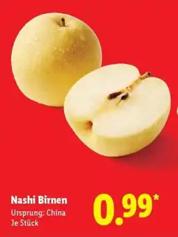 Lidl Nashi Birnen Angebot