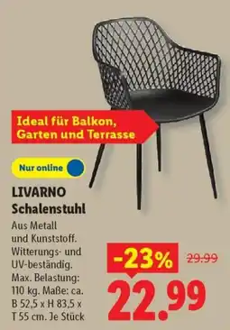 Lidl LIVARNO Schalenstuhl Angebot