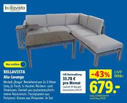Lidl BELLAVISTA Alu-Lounge Angebot