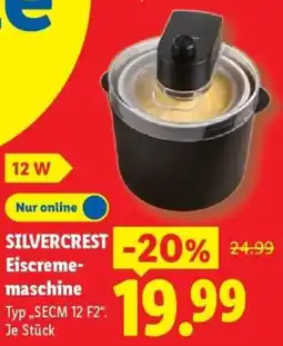 Lidl SILVERCREST Eiscrememaschine Angebot
