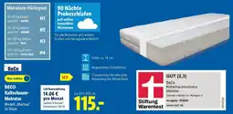 Lidl BECO Kaltschaum Matratze Angebot