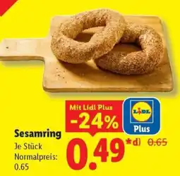 Lidl Sesamring Angebot