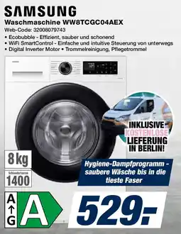 Expert SAMSUNG Waschmaschine WW8TCGC04AEX Angebot