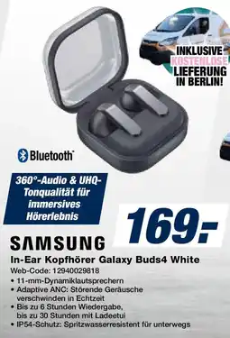 Expert SAMSUNG In-Ear Kopfhörer Galaxy Buds4 White Angebot