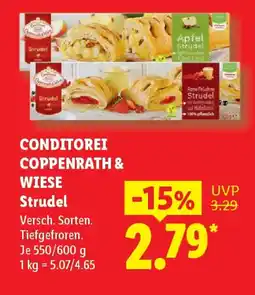 Lidl CONDITOREI COPPENRATH & WIESE Strudel Angebot
