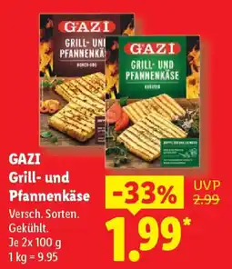 Lidl GAZI Grill- und Pfannenkäse Angebot