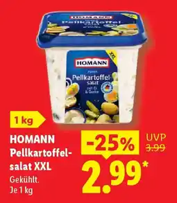 Lidl HOMANN Pellkartoffelsalat XXL Angebot