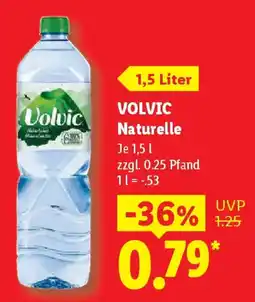 Lidl VOLVIC Naturelle Angebot