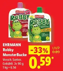 Lidl EHRMANN Robby MonsterBacke Angebot