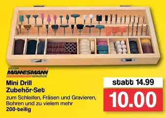 Famila Nord West Bruder Mannesmann Mini Drill Zubehör Set Angebot