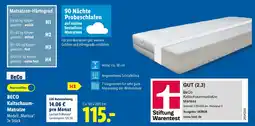 Lidl Beco kaltschaummatratze marissa Angebot