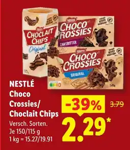 Lidl Nestlé choco crossies Angebot