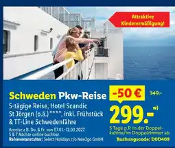 Lidl Schweden pkw-reise Angebot