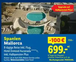 Lidl Coral travel hotel inmood aucanada Angebot