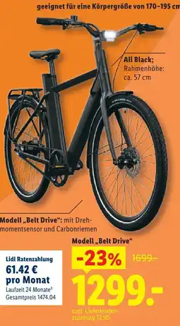 Lidl Modell belt drive Angebot