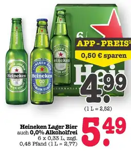 E-Center Heineken heineken lager bier Angebot
