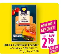 E-Center Edeka herzstücke irischer cheddar Angebot