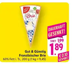 E-Center Gut & günstig französischer brie Angebot