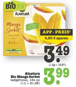 E-Center Alnatura bio mango sorbet Angebot