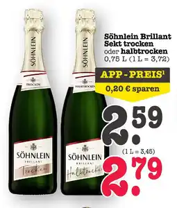 E-Center Söhnlein brillant sekt trocken Angebot