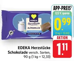 Edeka Edeka herzstücke schokolade Angebot