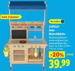 Lidl LUPILU Holz Matschküche Angebot