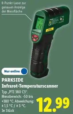 Lidl PARKSIDE Infrarot-Temperaturscanner Angebot